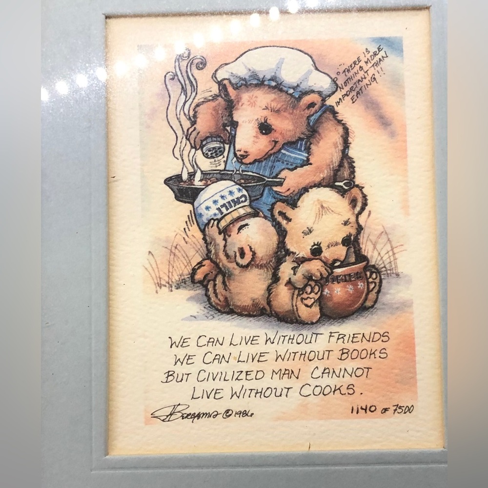 1986 Jody Bergsma “kitchen/cook”